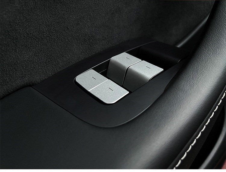 סט מדבקות מסגסוגת אלומיניום לכפתורי הדלתות והחלונות