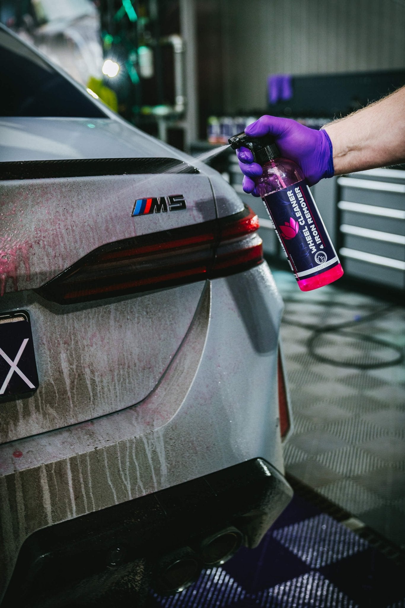 מנקה חישוקים ומסיר מזהמי מתכת Nanolex Wheel cleaner &iron remover
